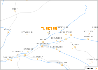 map of Tlektes