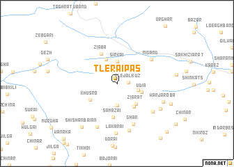 map of Tlerai Pās