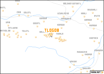 map of Tlogob