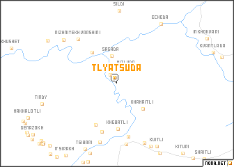 map of Tlyatsuda