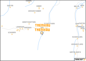 map of Tmenikau