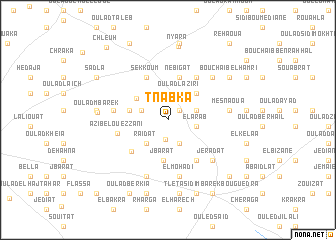 map of Tnabka