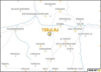 map of Toajlaj