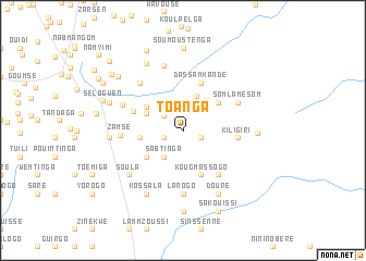 map of Toanga
