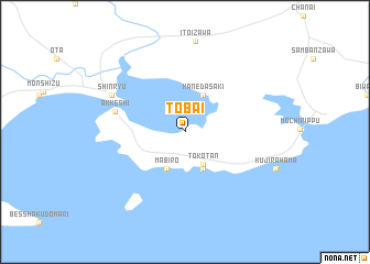 map of Tōbai