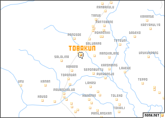 map of Tobakun