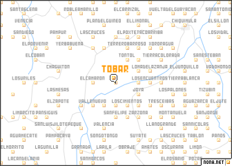 map of Tobar