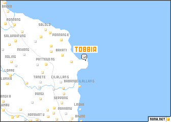 map of Tobbia