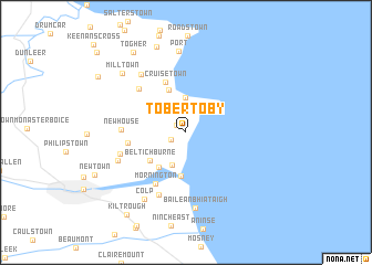 map of Tobertoby
