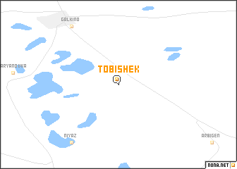 map of Tobishek