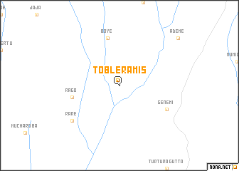 map of Tʼoblē Ramīs