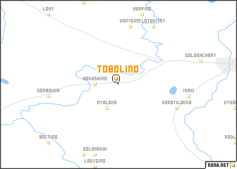 map of Tobolino