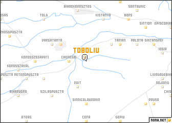 map of Toboliu