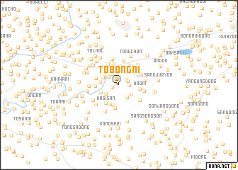 map of Tobong-ni