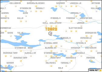 map of Tobro
