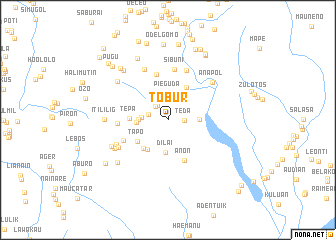 map of Tobur
