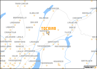 map of Tocaima