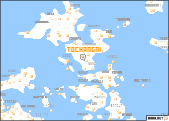 map of Toch\