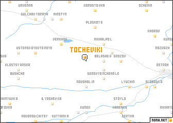 map of Tocheviki