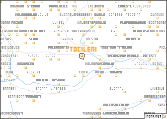 map of Tocileni