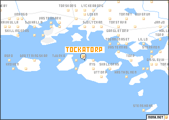 map of Tockatorp