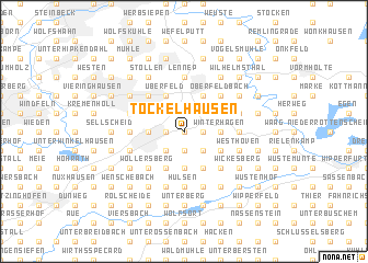 map of Töckelhausen