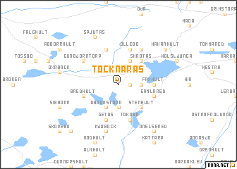 map of Tocknarås