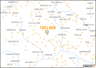 map of Tocloma