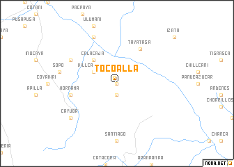 map of Tocoalla