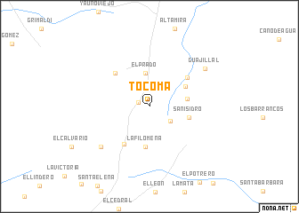 map of Tocoma