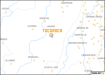 map of Tocoroca