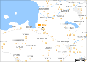 map of Tocorón