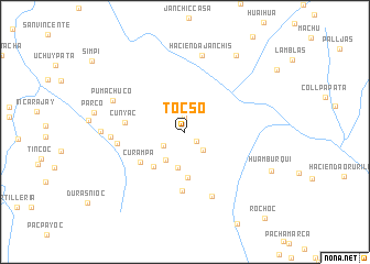 map of Tocso