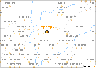 map of Toc Têh