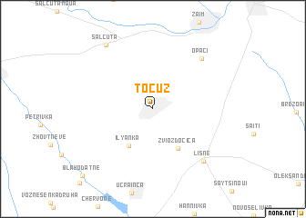map of Tocuz