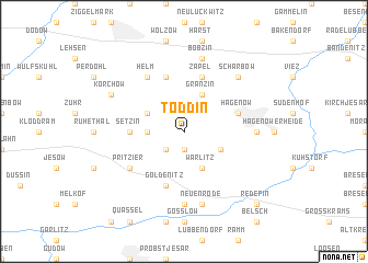 map of Toddin