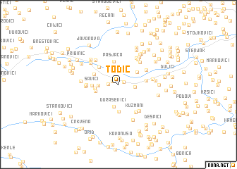 map of Todić