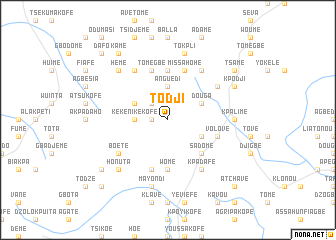 map of Todji