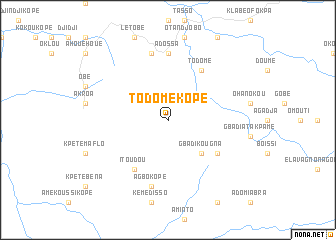 map of Todomékopé