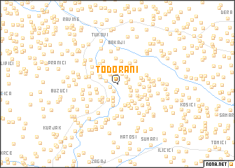 map of Todorani