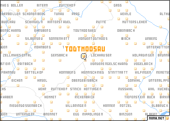 map of Todtmoos-Au