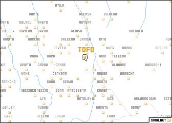 map of Tʼofo