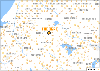 map of T\