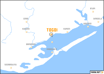 map of Togoi
