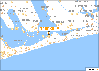 map of Togokomé