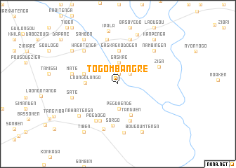 map of Togom Bangré