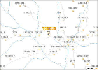 map of Togouo