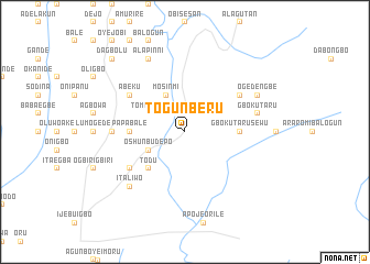 map of Togunberu