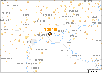 map of Toha-ri