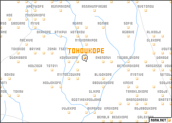 map of Tohou Kopé